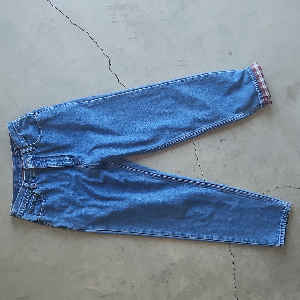 Eddie Bauer Classic Blue Ankle Jeans